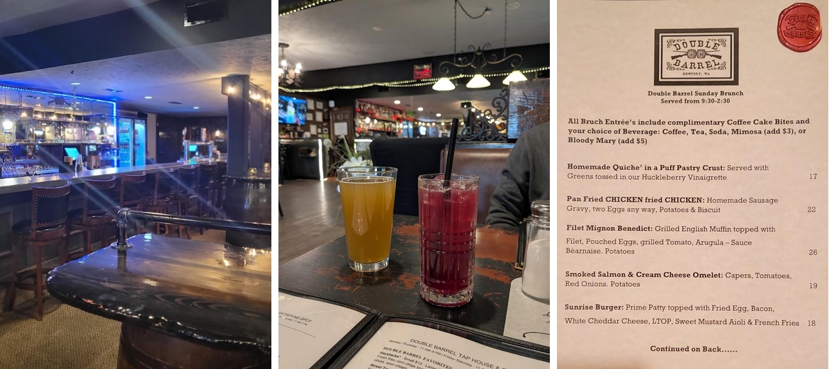 Double Barrel Craft Kitchen and Taphouse Menu