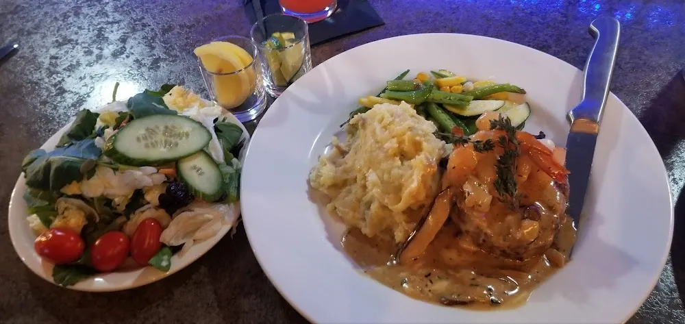 Filet Mignon and Shrimp